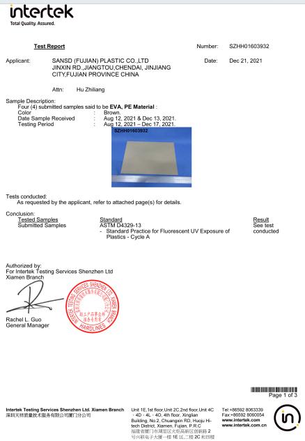 anti uv 3000 boat foam report